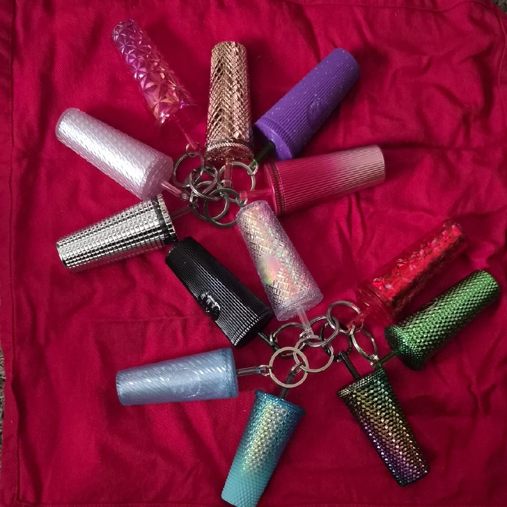 Starbucks Mini Tumbler Keychains